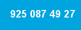 925 087 49 27 925 087 49 27